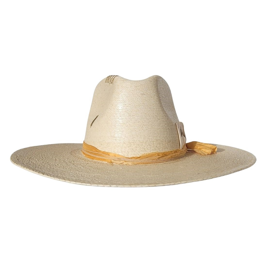 Alfie Straw Western Crown Hat