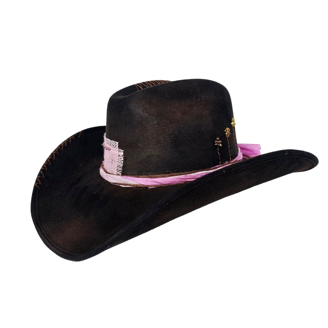 Alora Cowboy Crown Hat