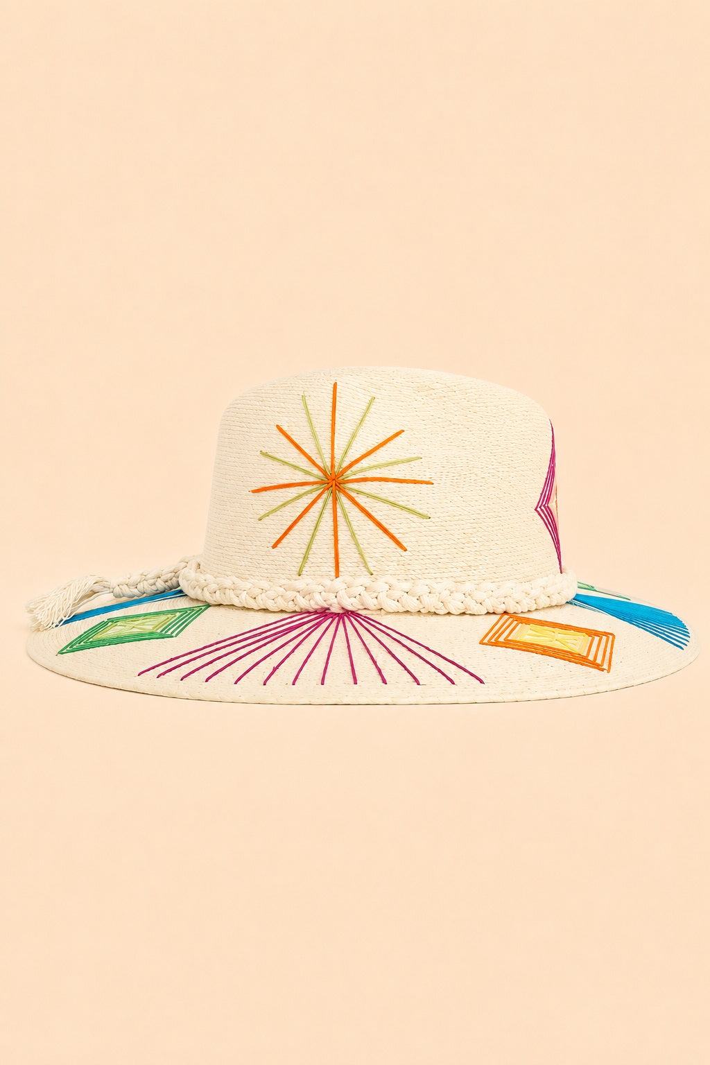 Aglaea Straw Indiana Crown Hat