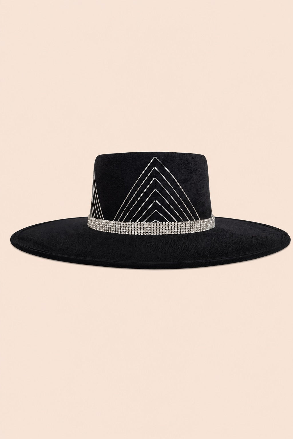 Ainslie Telescope Crown Hat - Black
