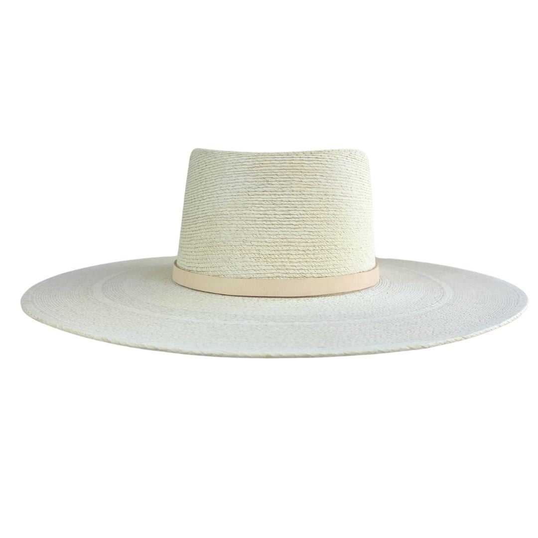 Albertine Straw Telescope Crown Hat