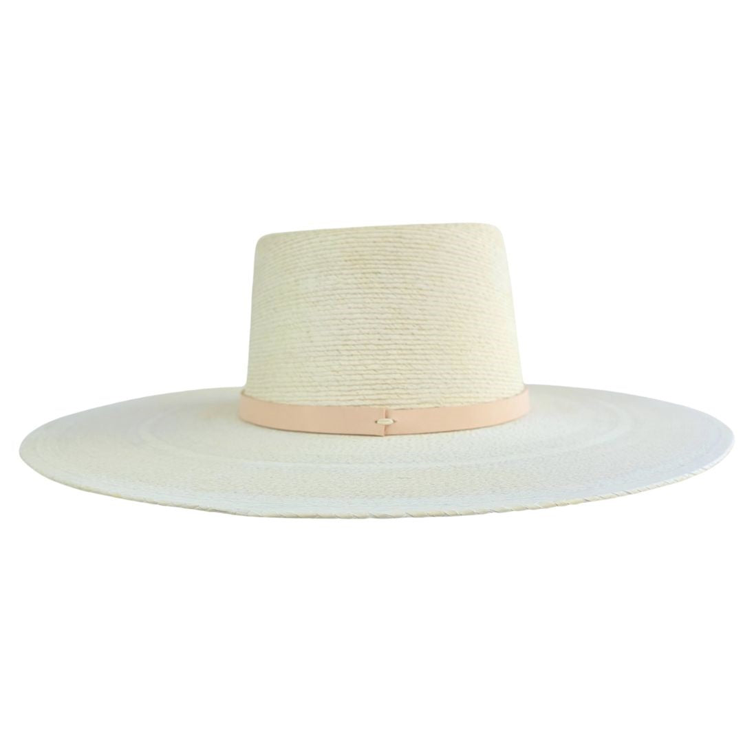 Albertine Straw Telescope Crown Hat