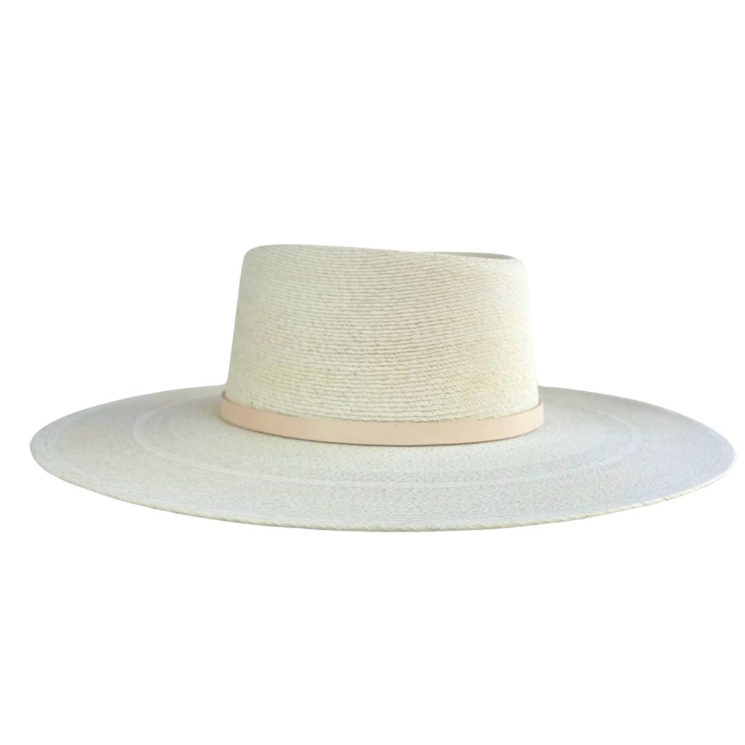 Albertine Straw Telescope Crown Hat