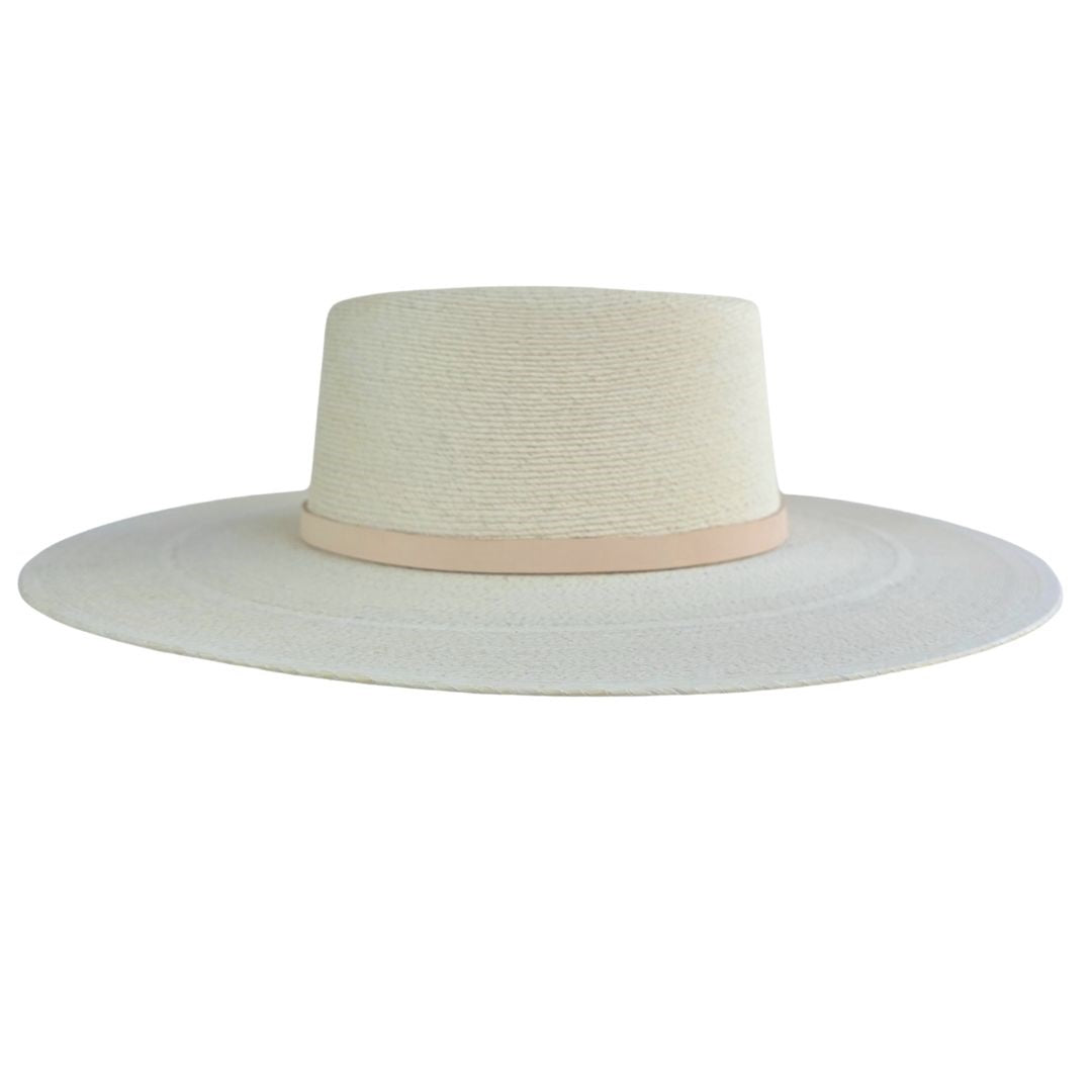 Albertine Straw Telescope Crown Hat