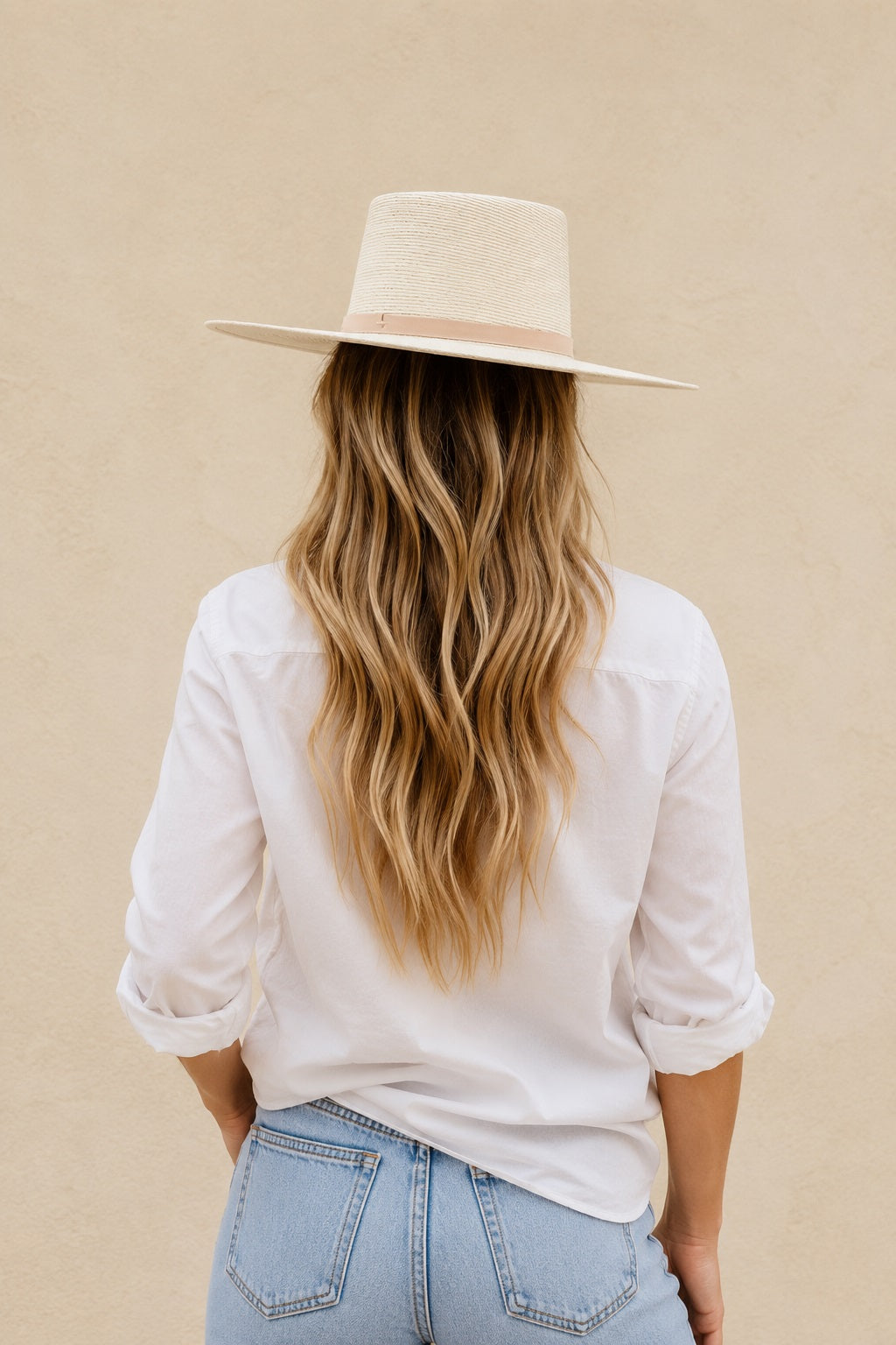 Albertine Straw Telescope Crown Hat
