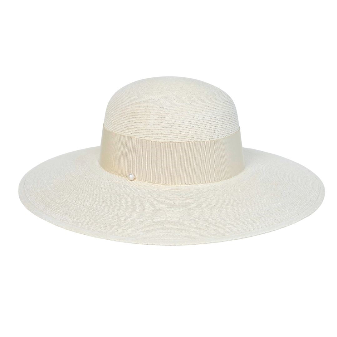Allegra Straw Round Crown Hat