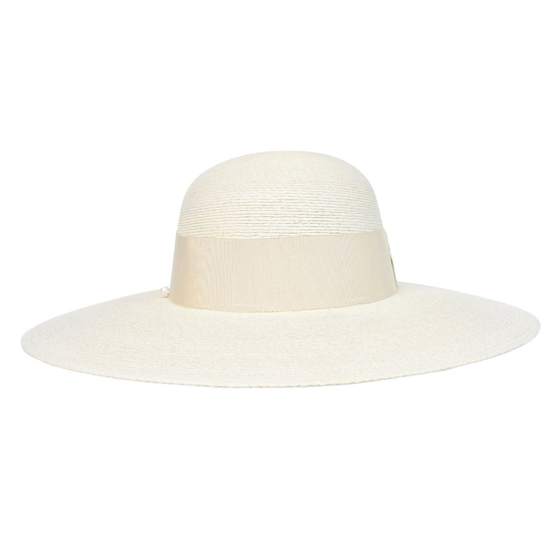 Allegra Straw Round Crown Hat