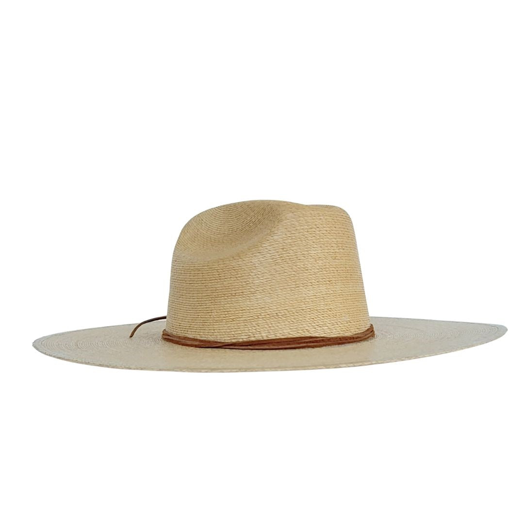 Aniston Straw Truman Crown Hat