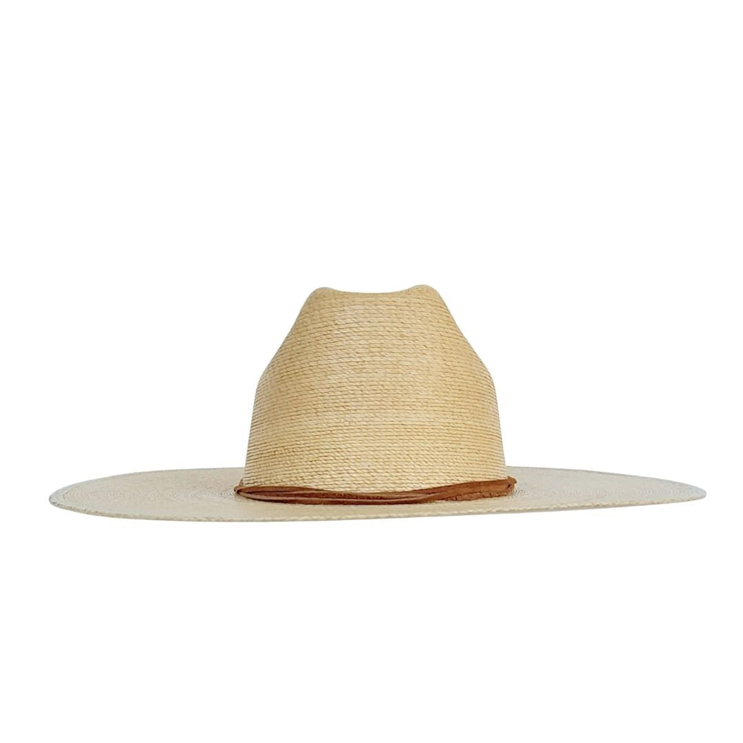 Aniston Straw Truman Crown Hat