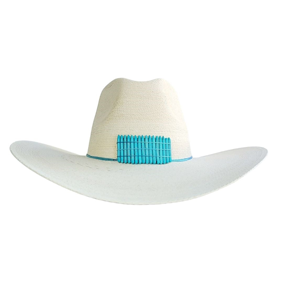 Aspen Straw Western Crown Hat