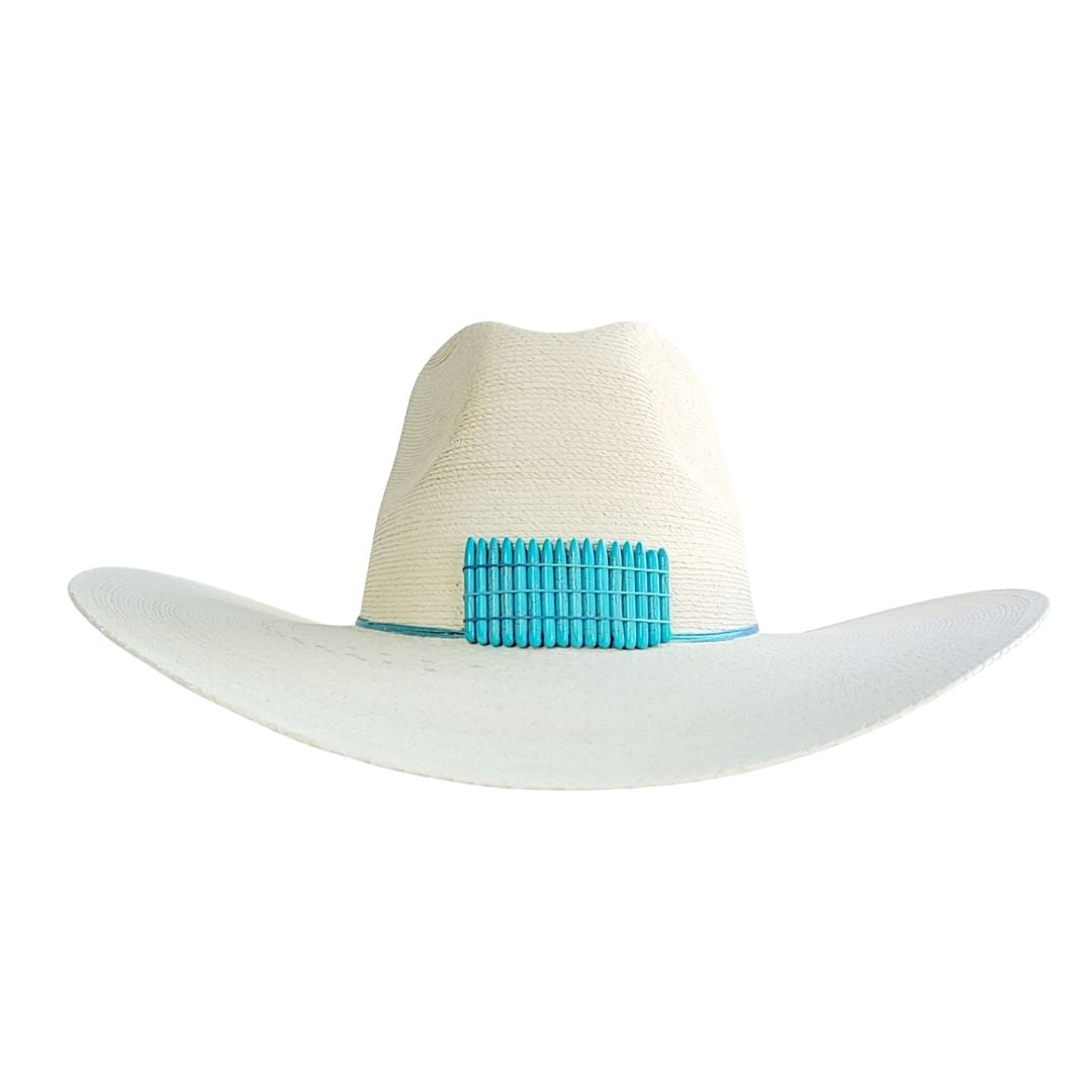 Aspen Straw Western Crown Hat
