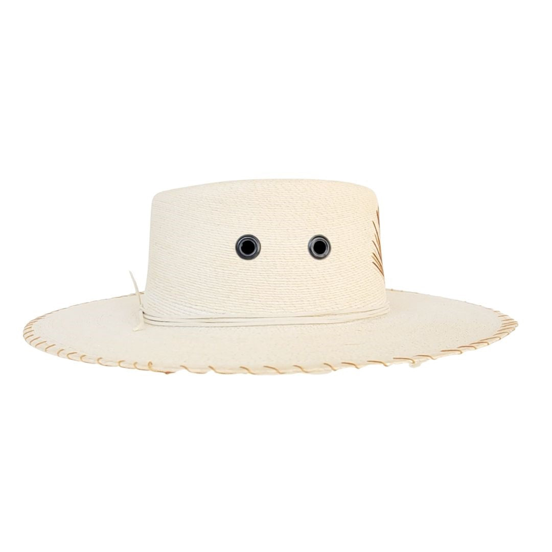 Avarona Straw Telescope Crown Hat