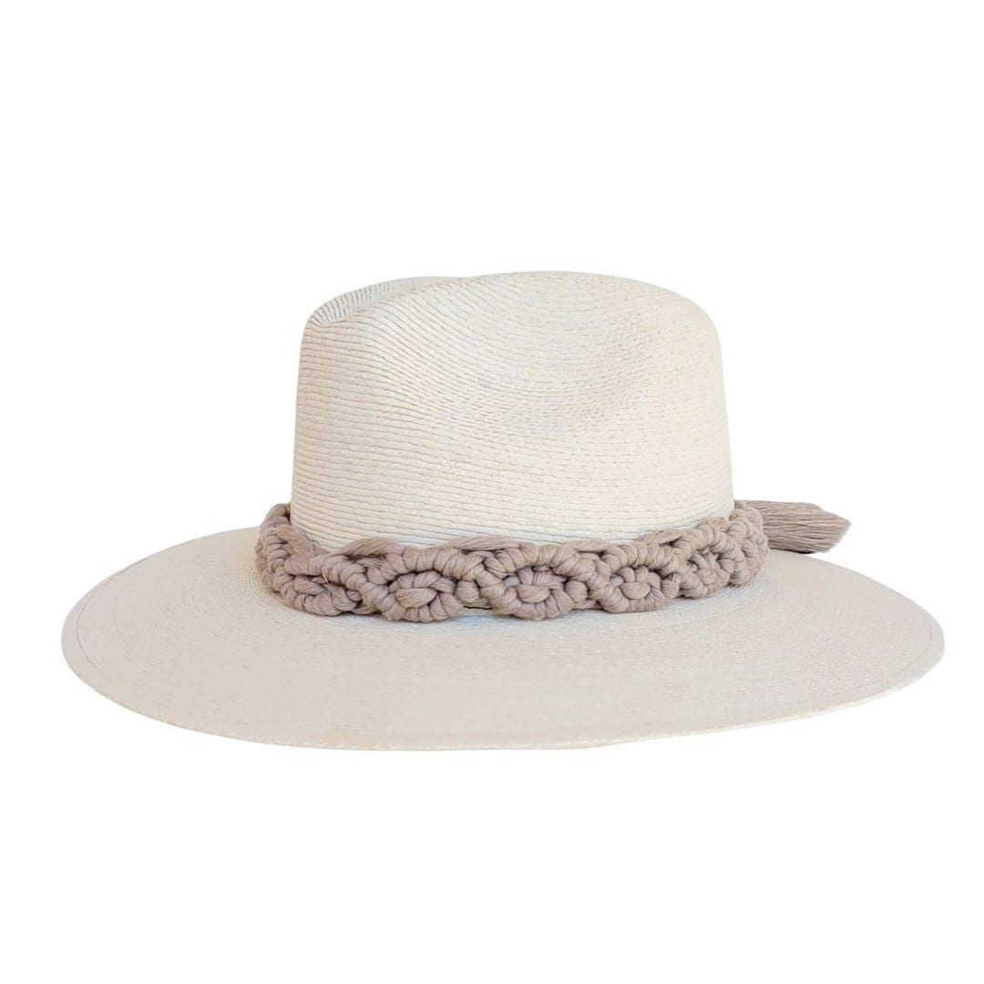 Belen Straw Indiana Crown Hat