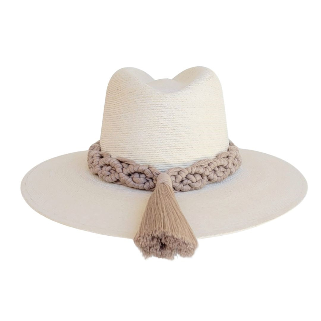 Belen Straw Indiana Crown Hat