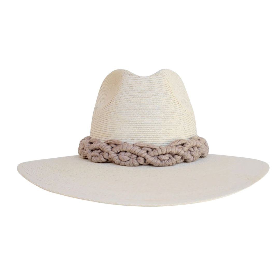 Belen Straw Indiana Crown Hat