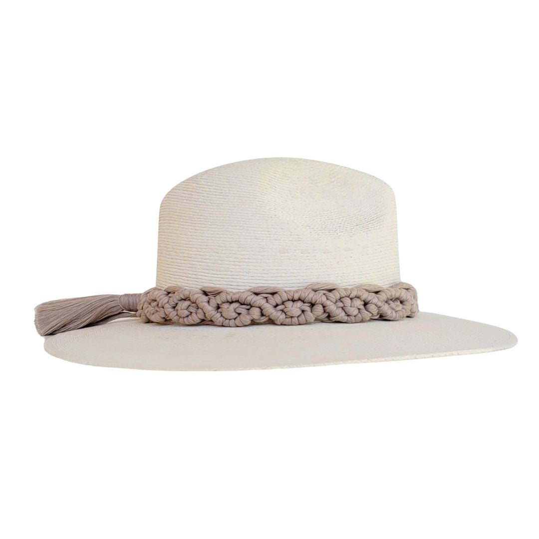 Belen Straw Indiana Crown Hat