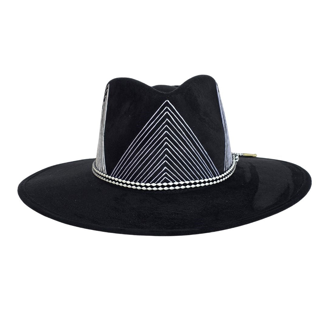 Birch Rancher Crown Hat - Black