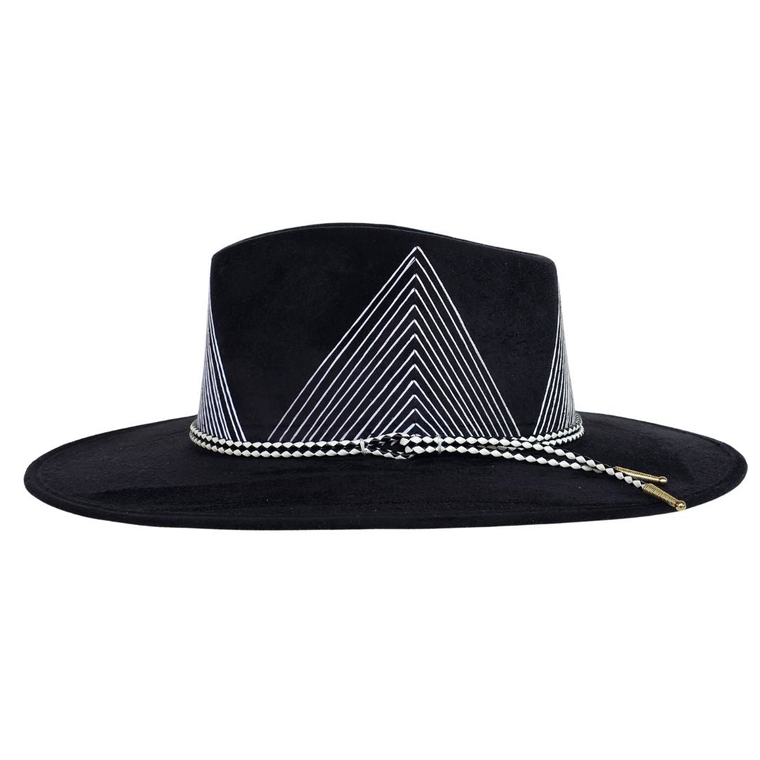 Birch Rancher Crown Hat - Black