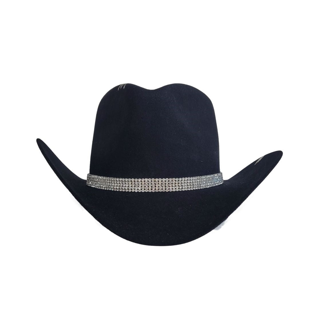 Bowie Western Cowboy Crown Hat