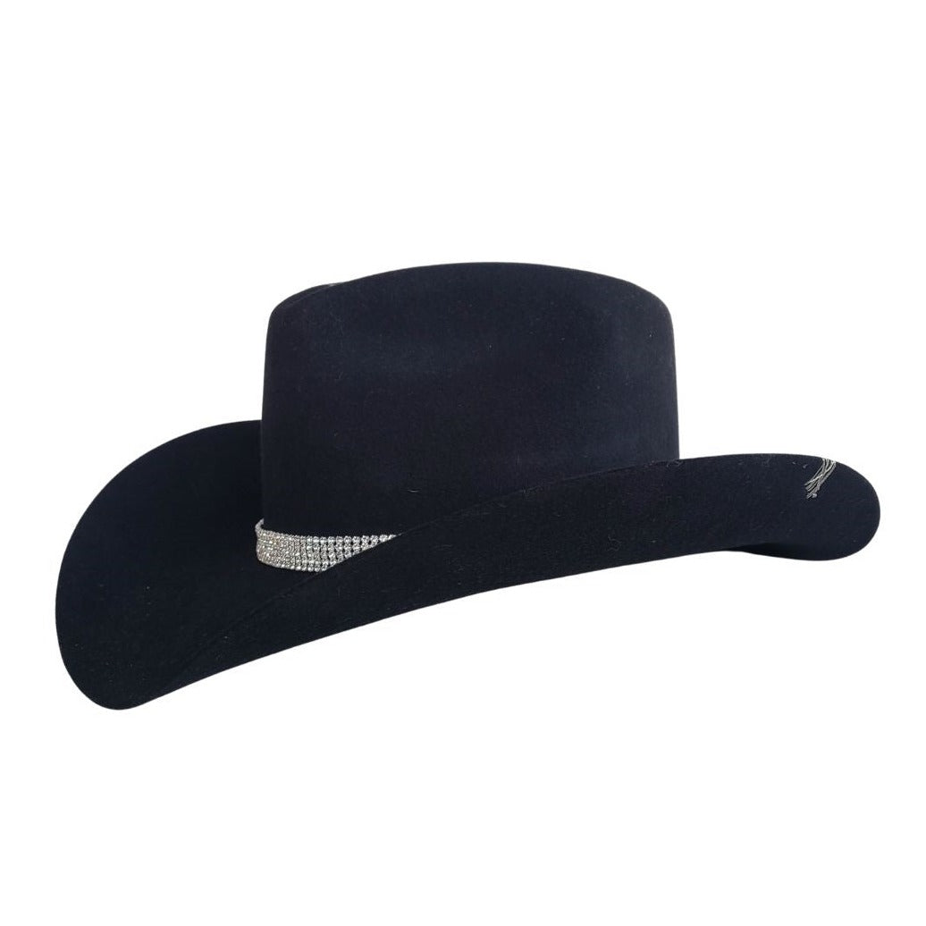 Bowie Western Cowboy Crown Hat