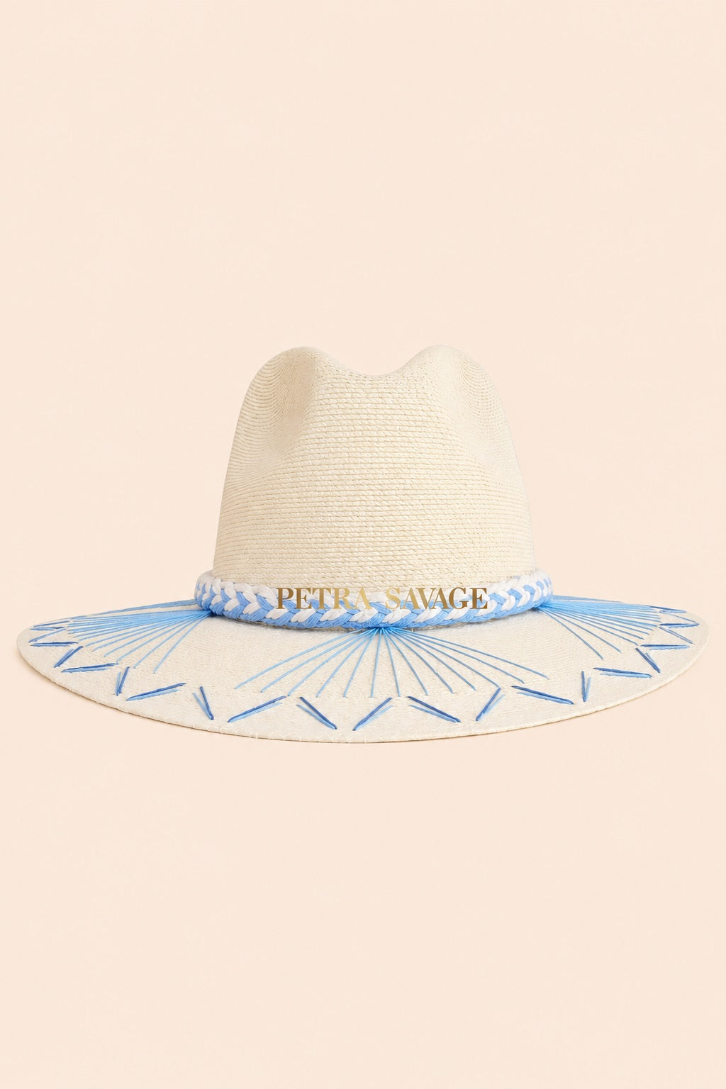 Betty Straw Indiana Crown Hat