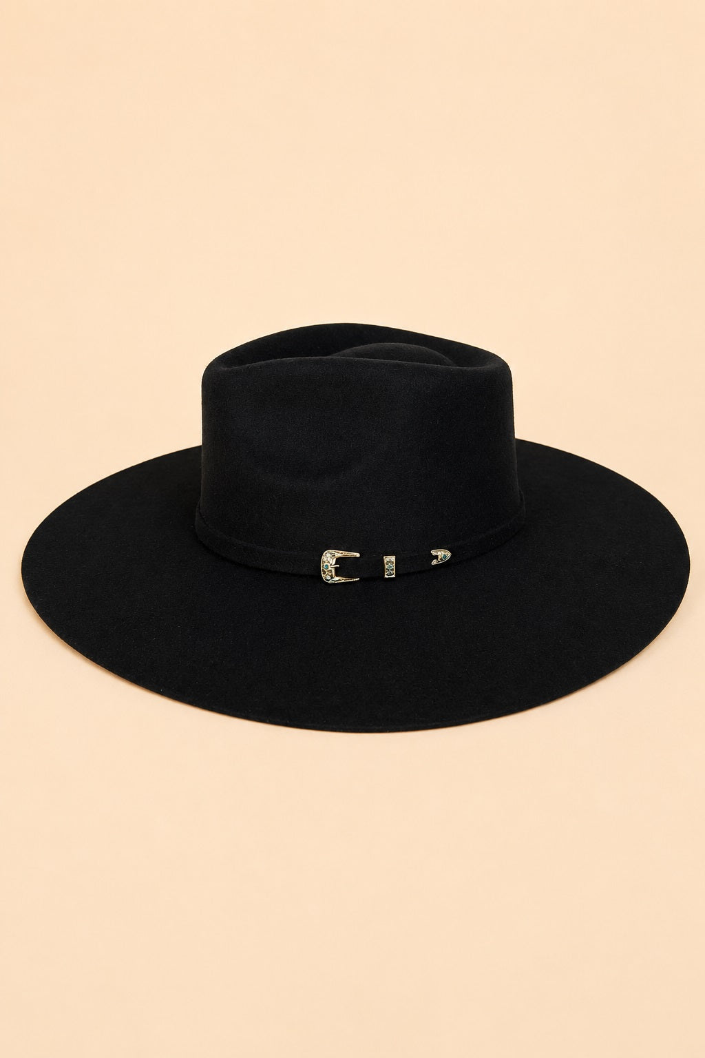 Birdie Rancher Crown Hat - Black