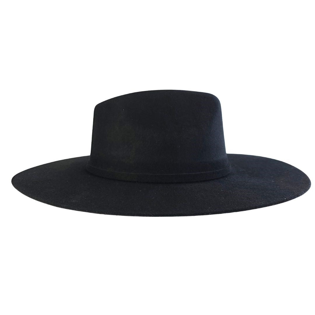 Birdie Rancher Crown Hat - Black