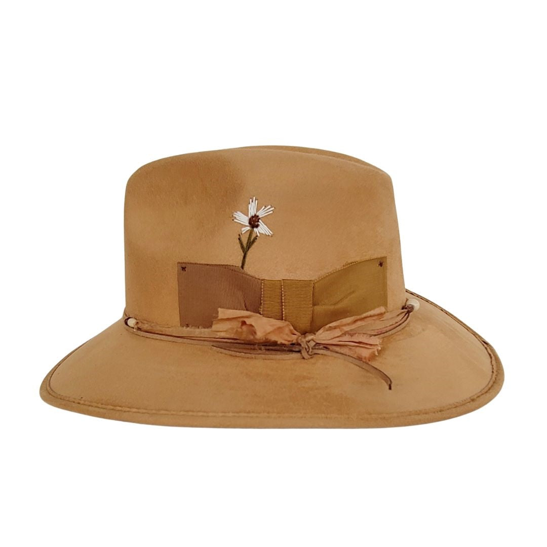 Brinda Fedora Crown Hat