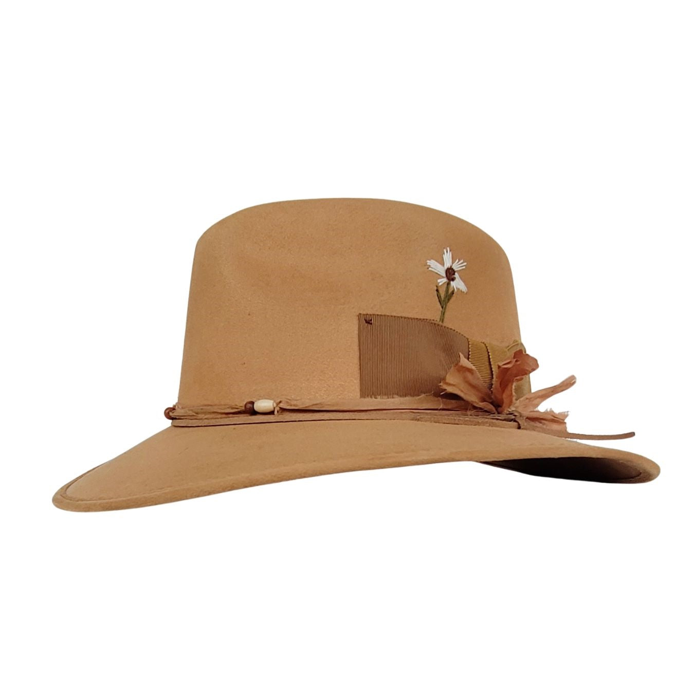 Brinda Fedora Crown Hat