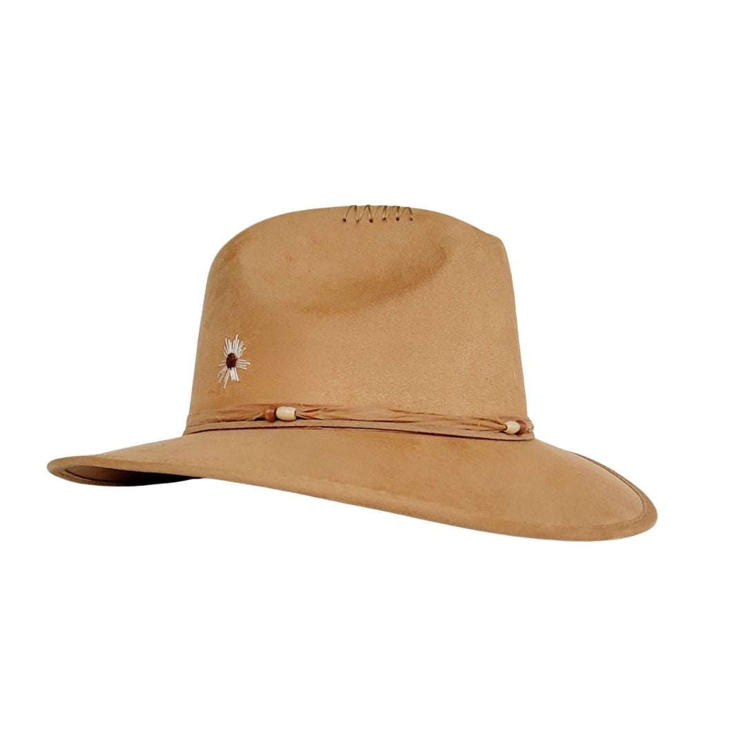 Brinda Fedora Crown Hat