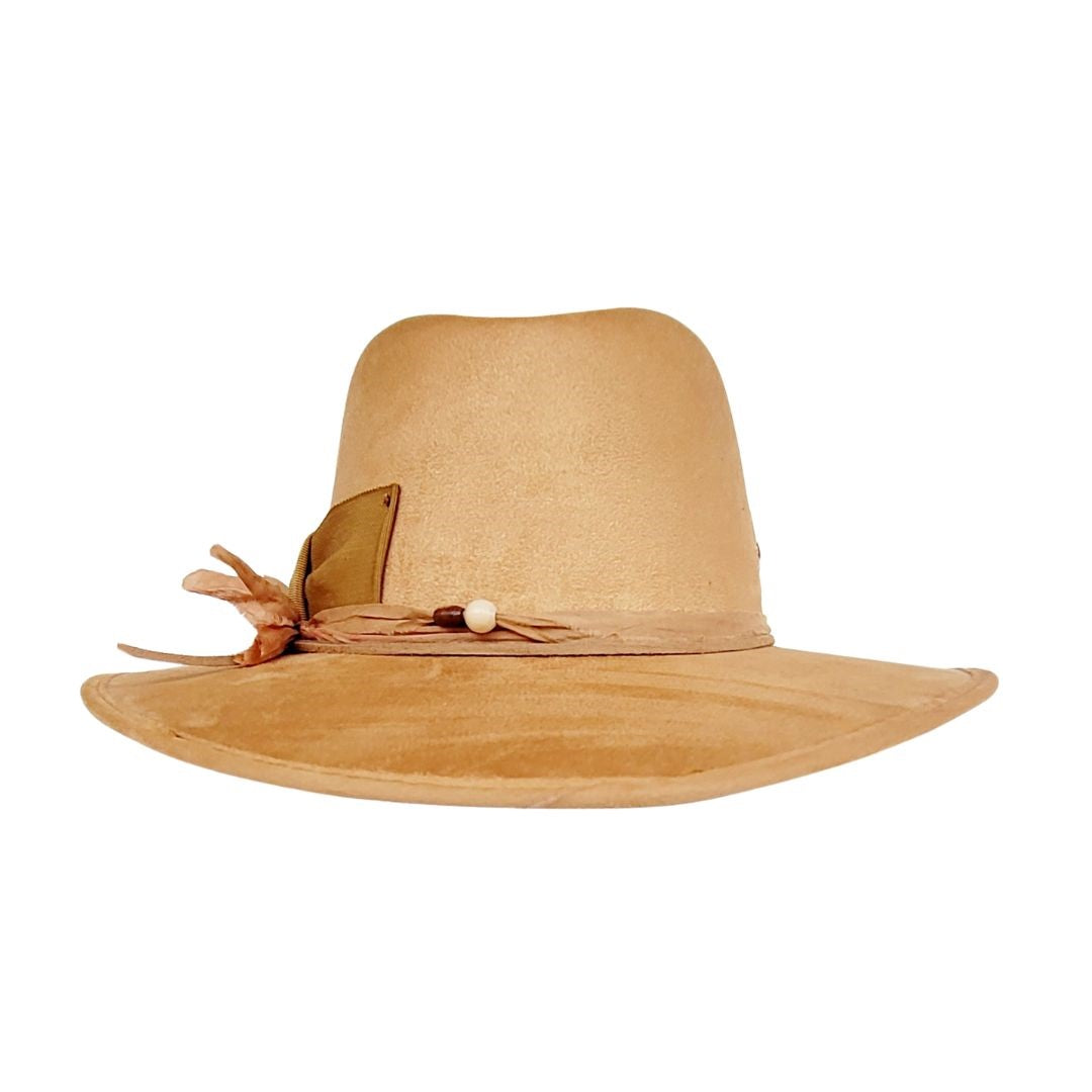 Brinda Fedora Crown Hat