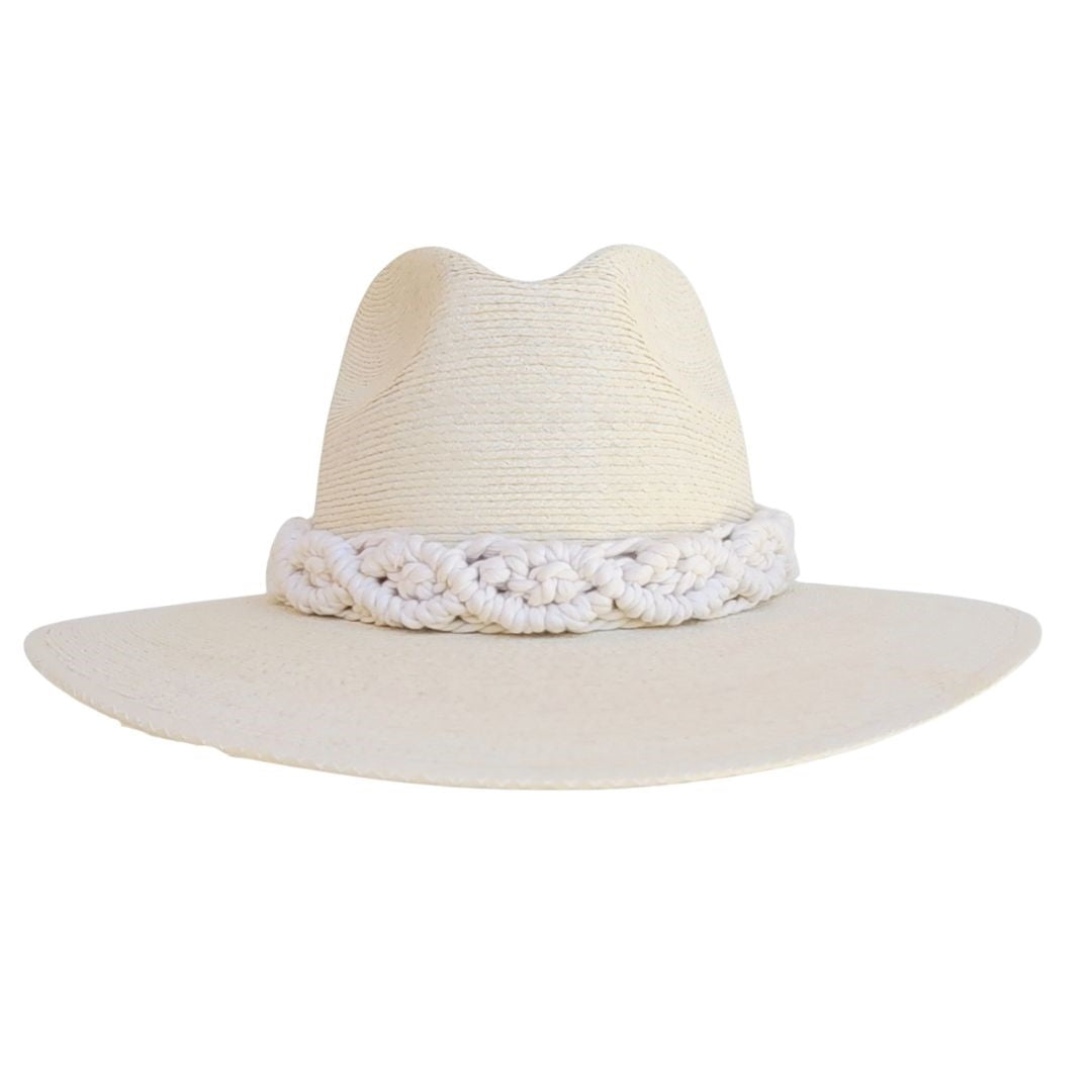 Castell Straw Indiana Crown Hat