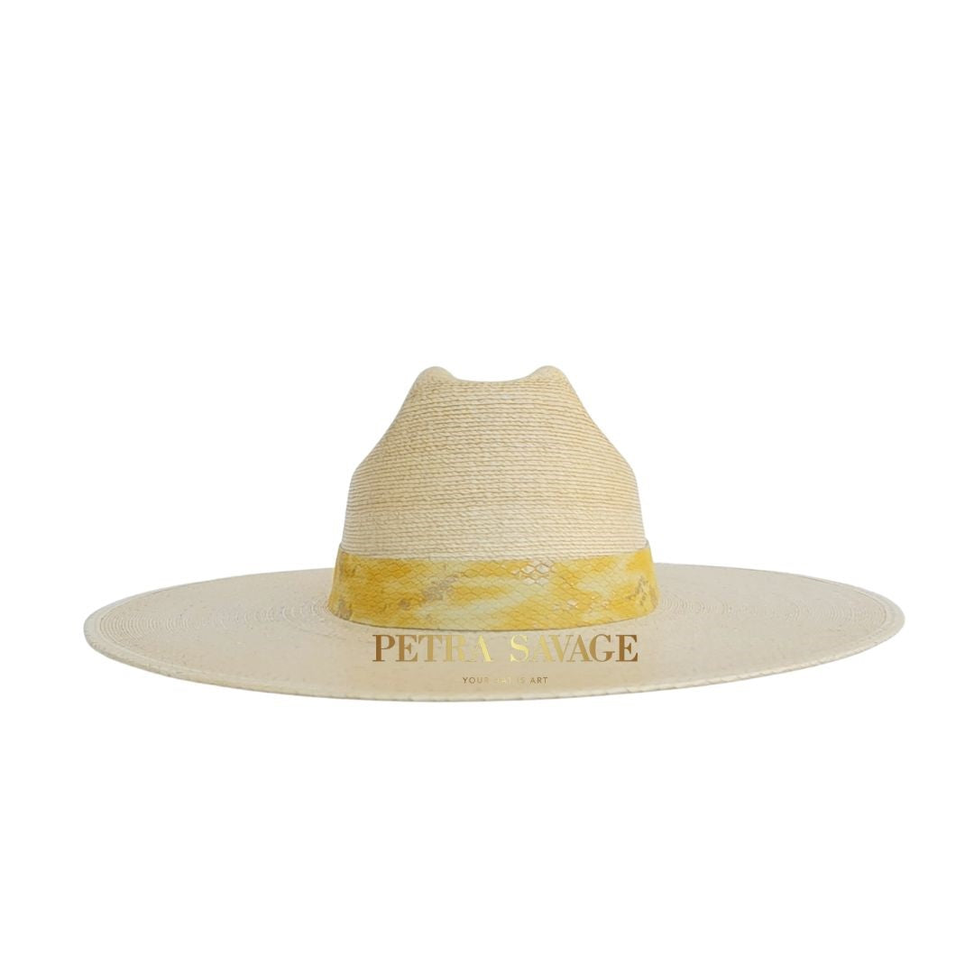 Celba Straw Truman Crown Hat