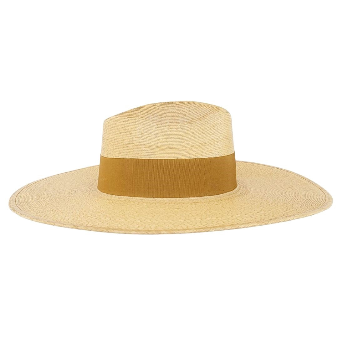 Chad Straw Western Crown Hat