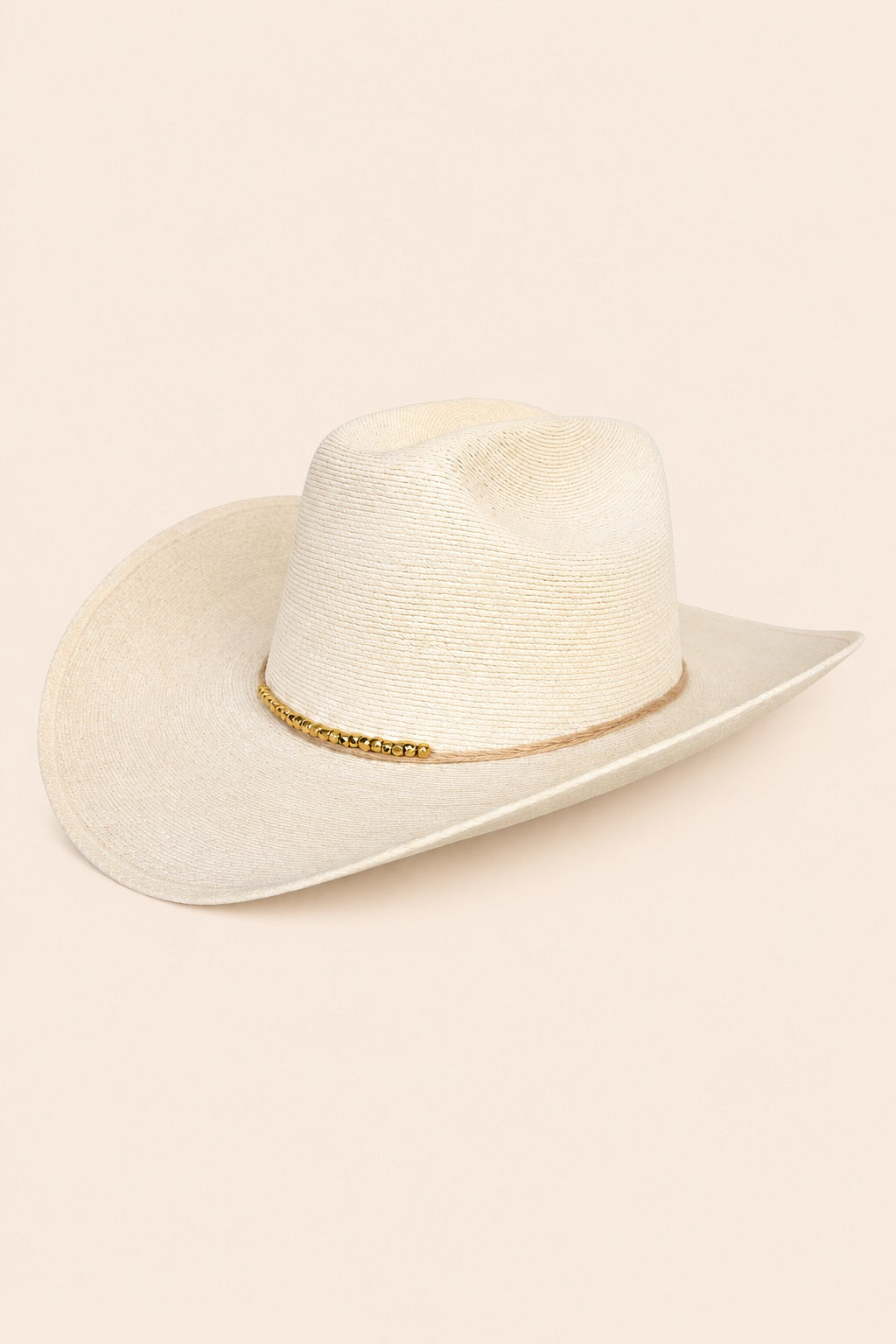 Chiara Straw Cowboy Crown Hat
