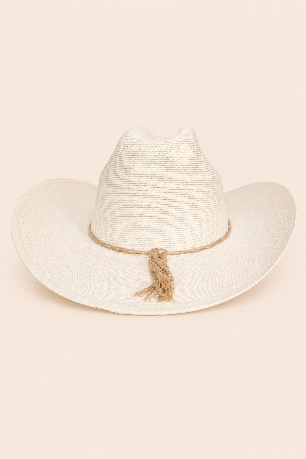 Chiara Straw Cowboy Crown Hat