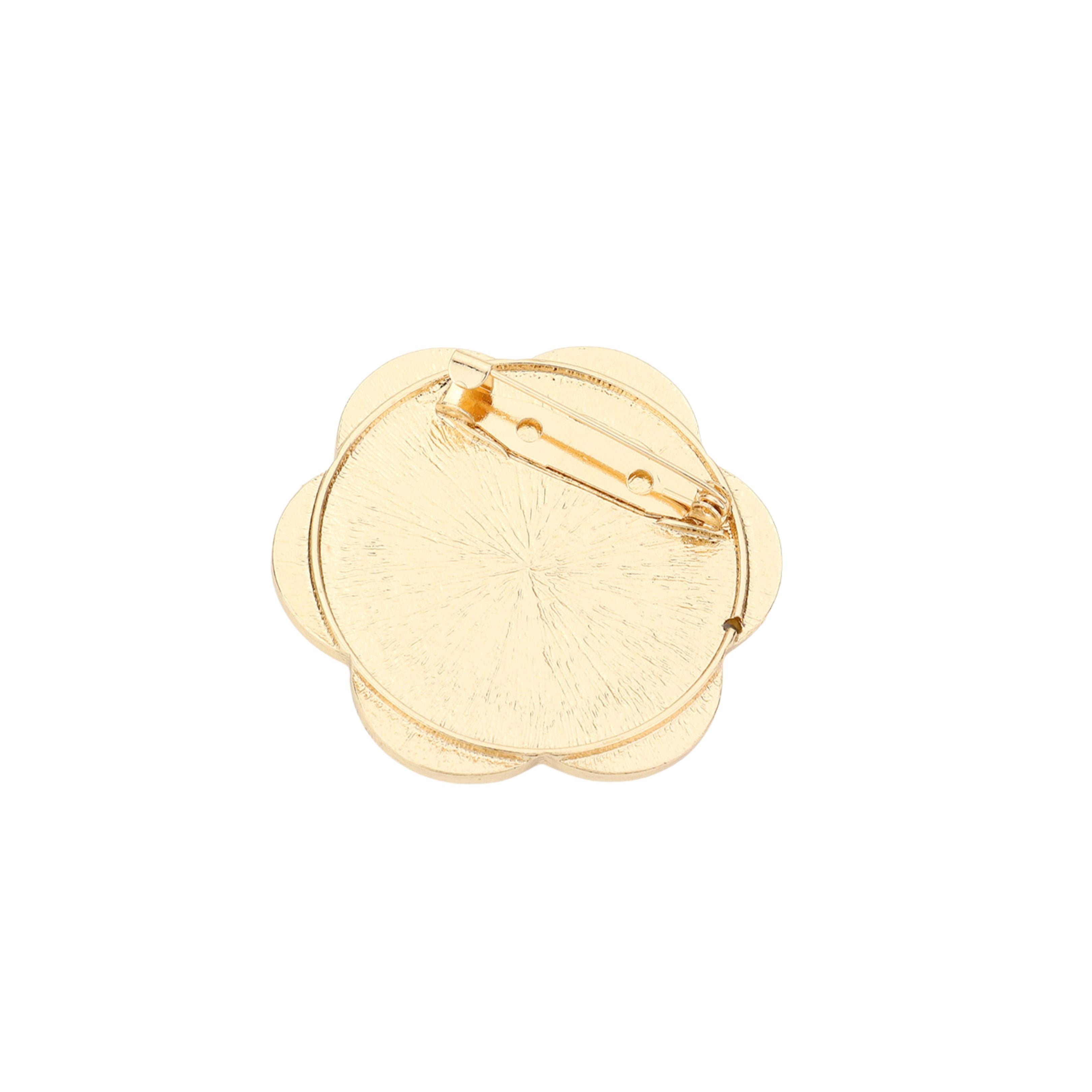 Camellia Flower Pin Brooch