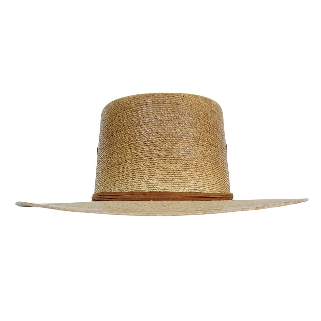 Carver Straw Telescope Crown Hat