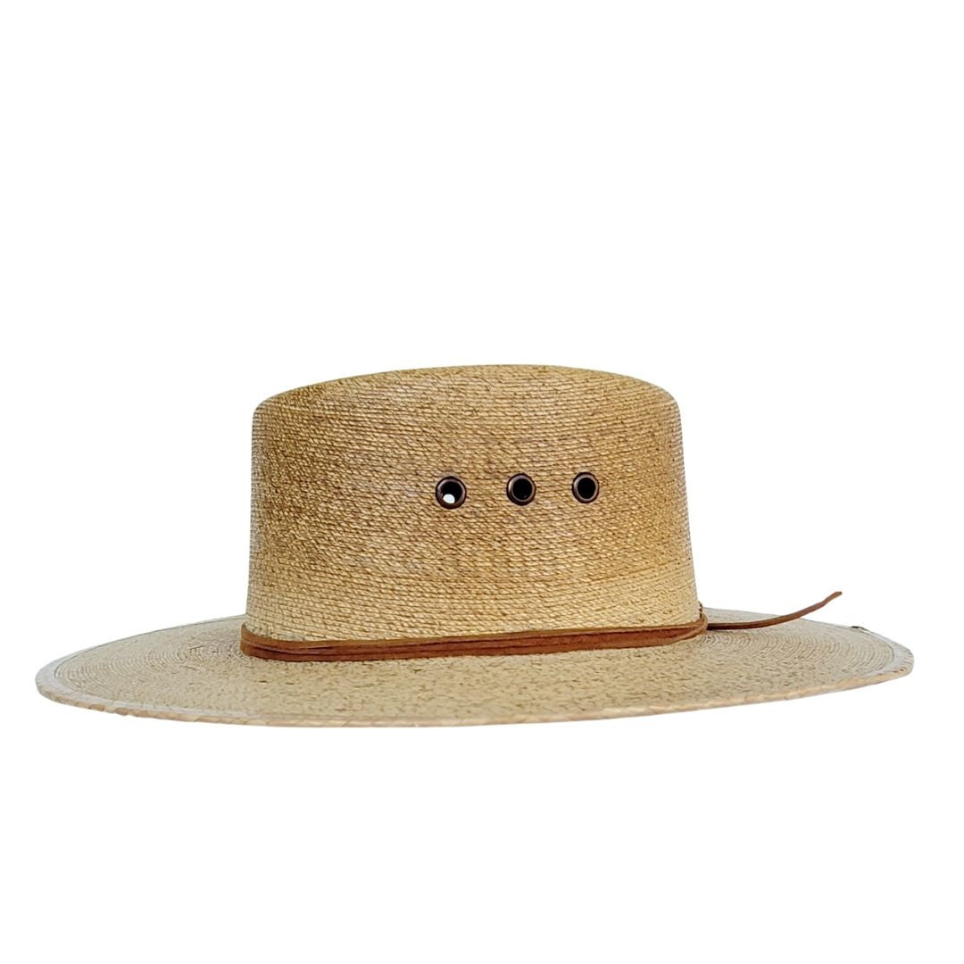 Carver Straw Telescope Crown Hat