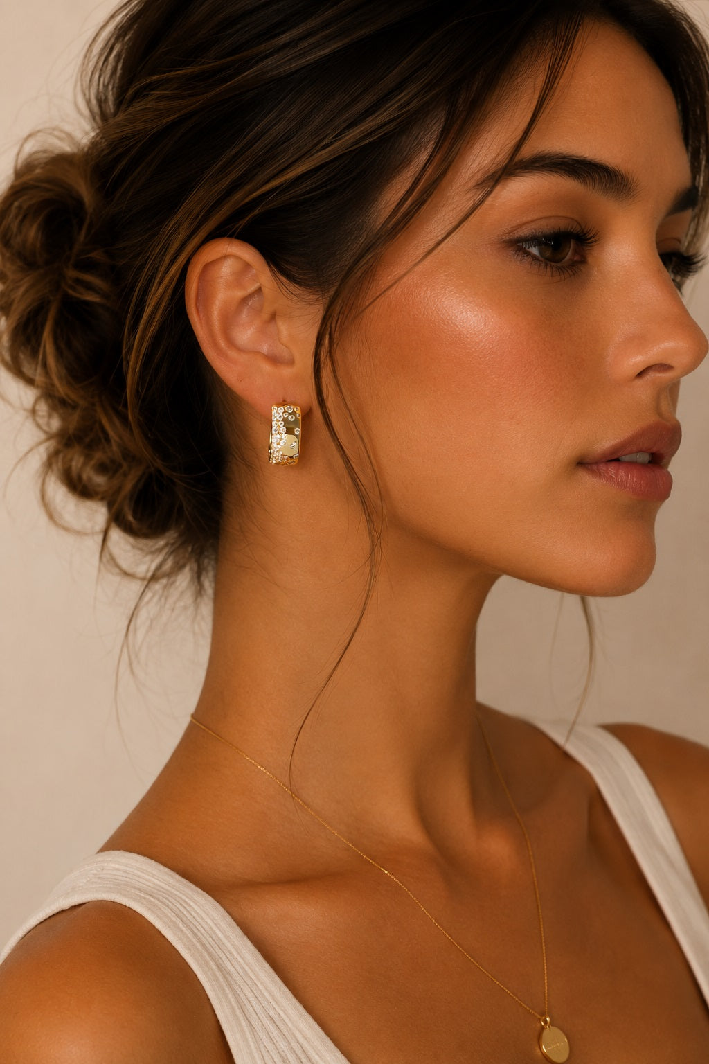 Celeste Lumière Hoops