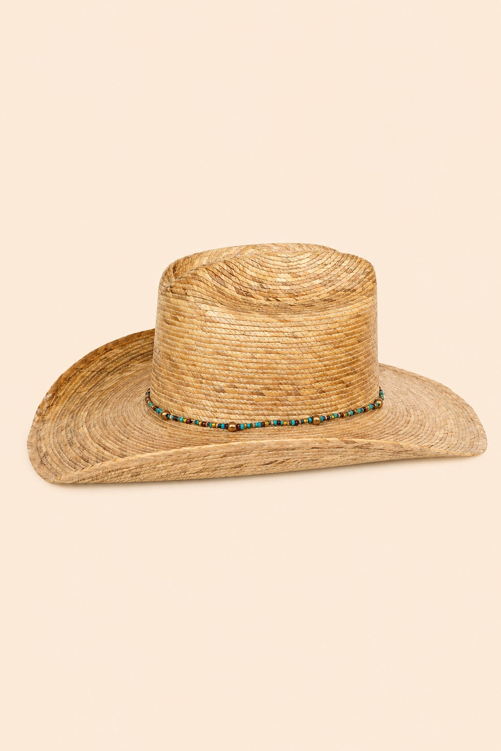Chara Straw Western Crown Hat