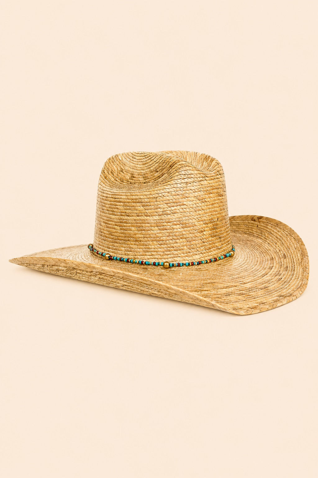 Chara Straw Western Crown Hat