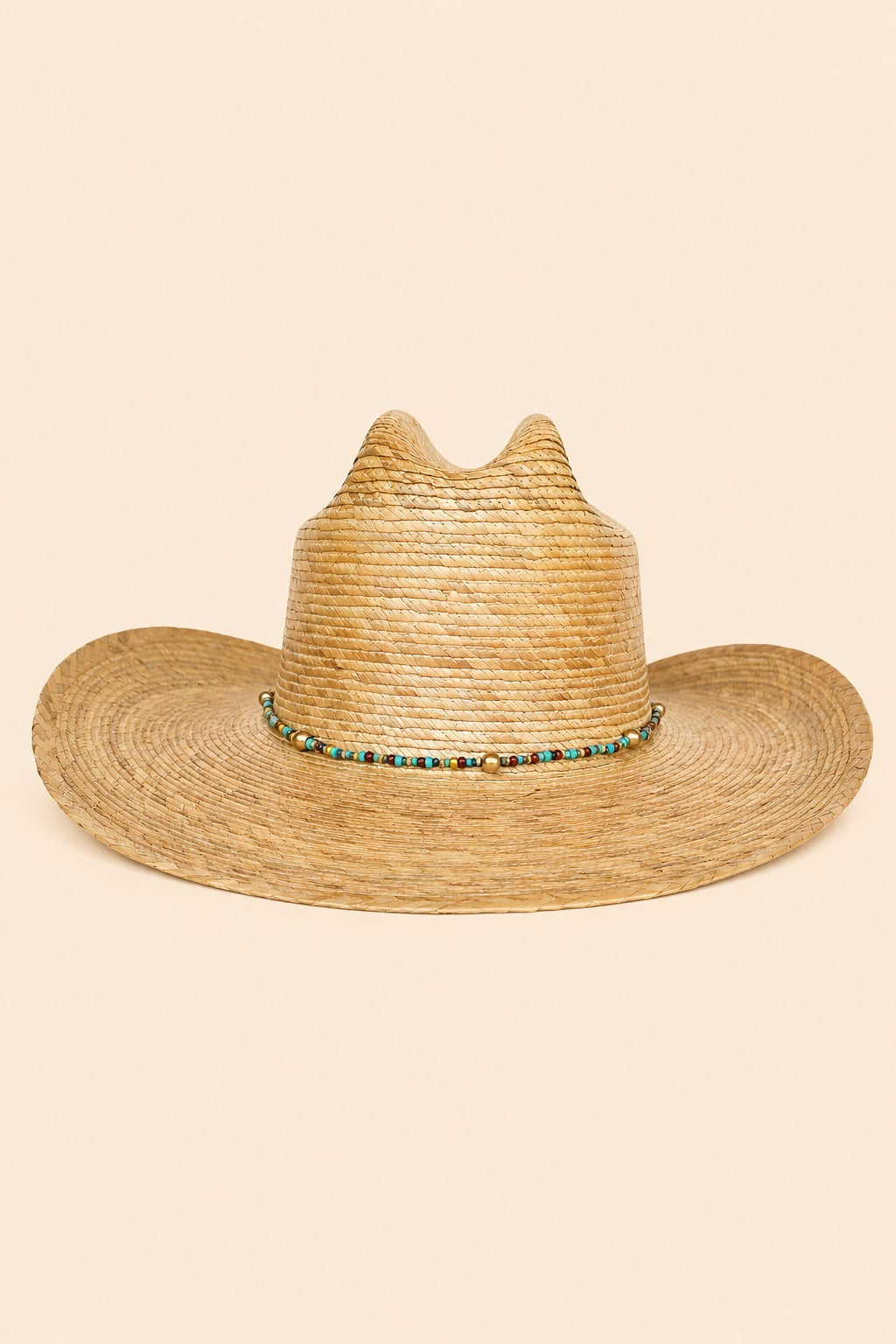 Chara Straw Western Crown Hat