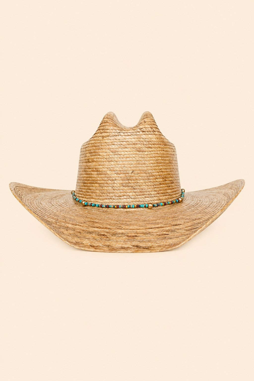 Chara Straw Western Crown Hat