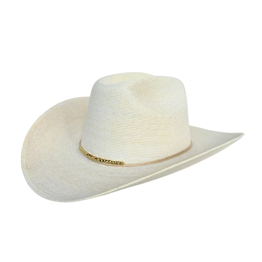 Chiara Straw Cowboy Crown Hat