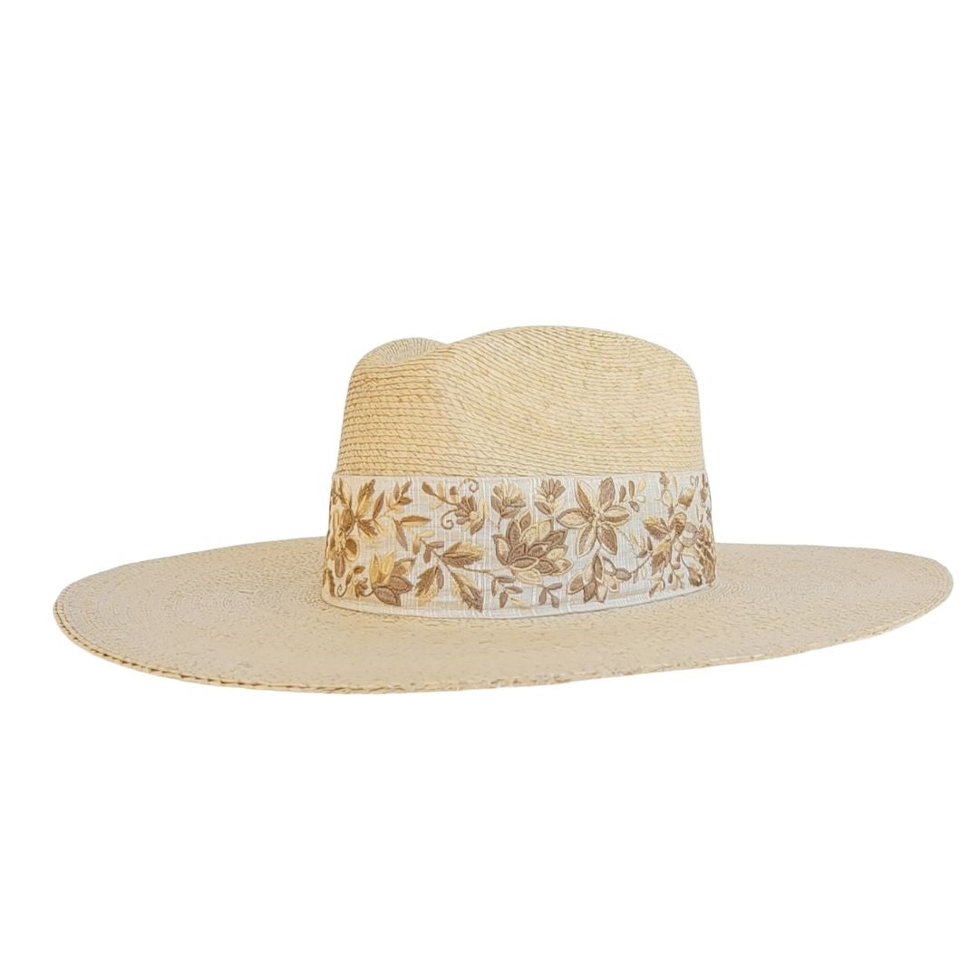 Clef Straw Explorer Crown Hat