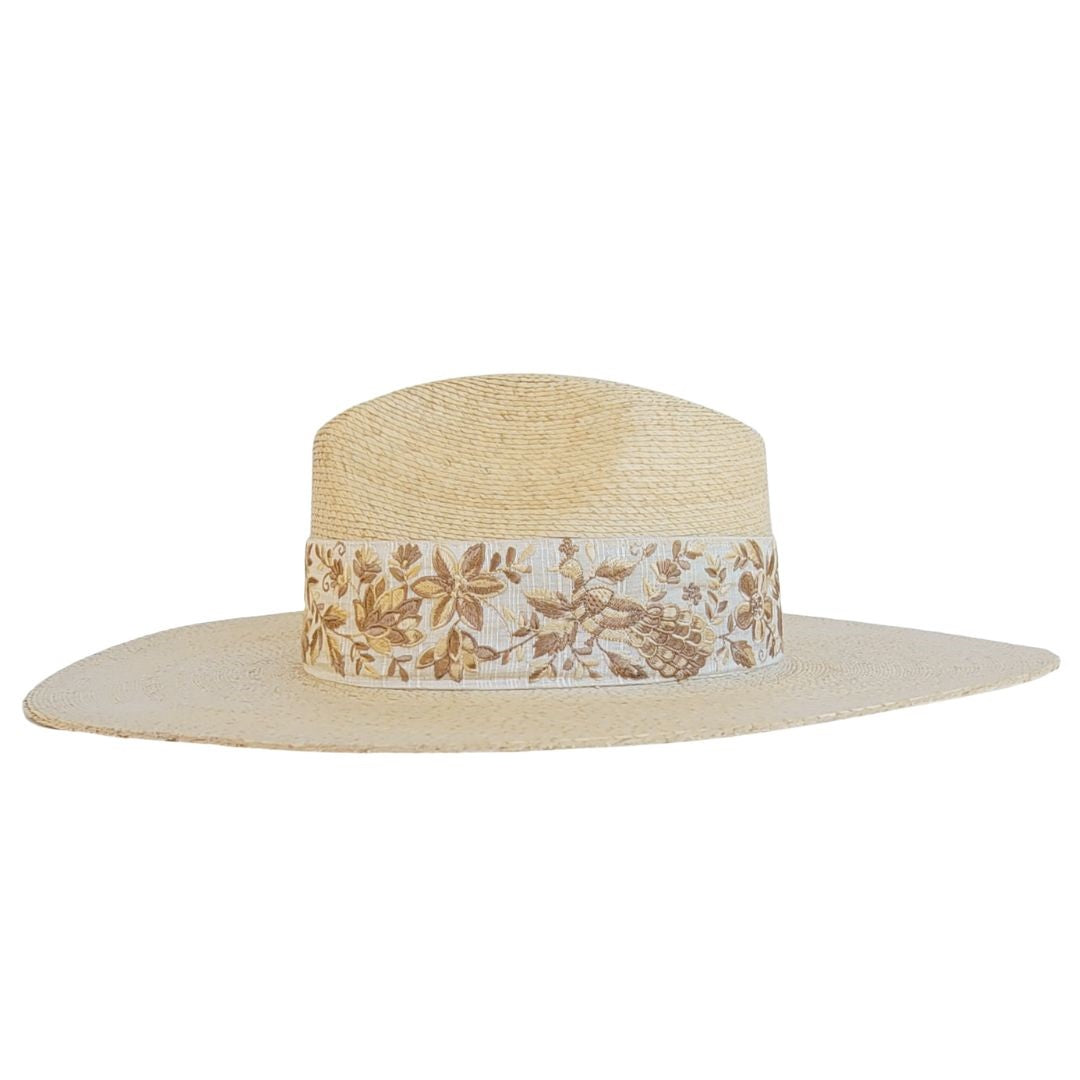 Clef Straw Explorer Crown Hat