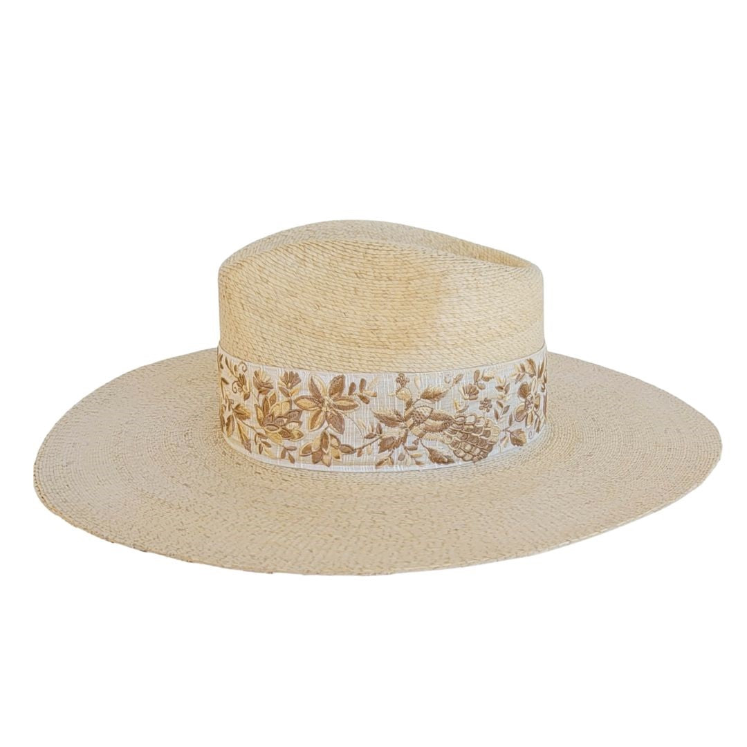 Clef Straw Explorer Crown Hat