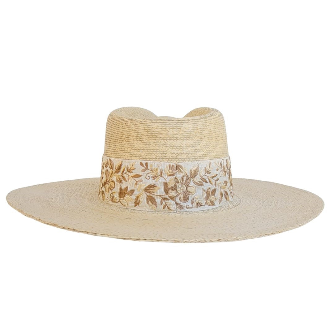Clef Straw Explorer Crown Hat