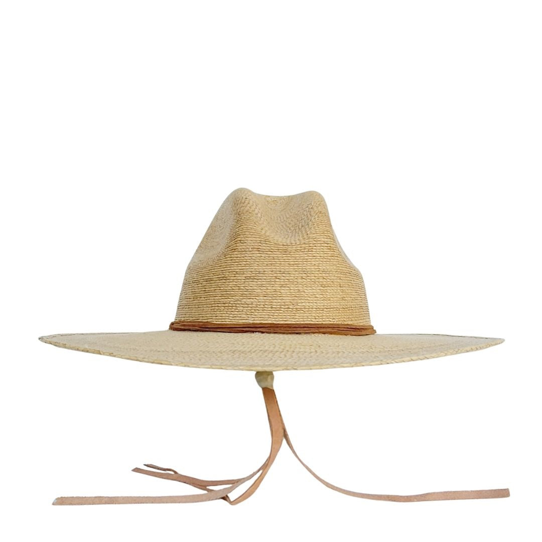 Colter Straw Western Crown Hat